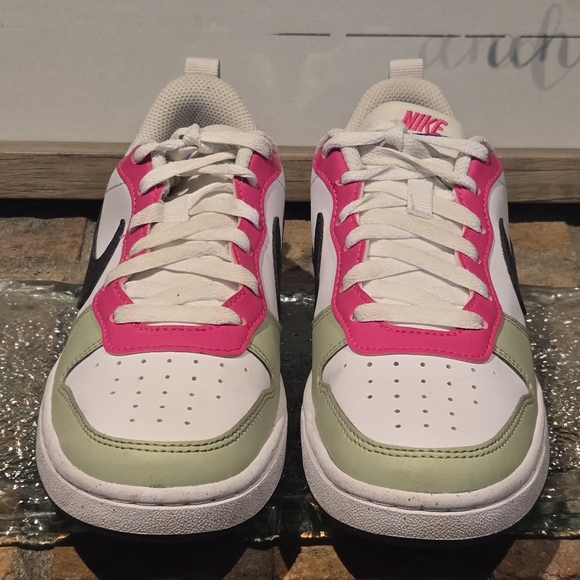 Nike Court Borough GS Pink Blue Youth Sz 5Y #DV5456 108 - Picture 3 of 6
